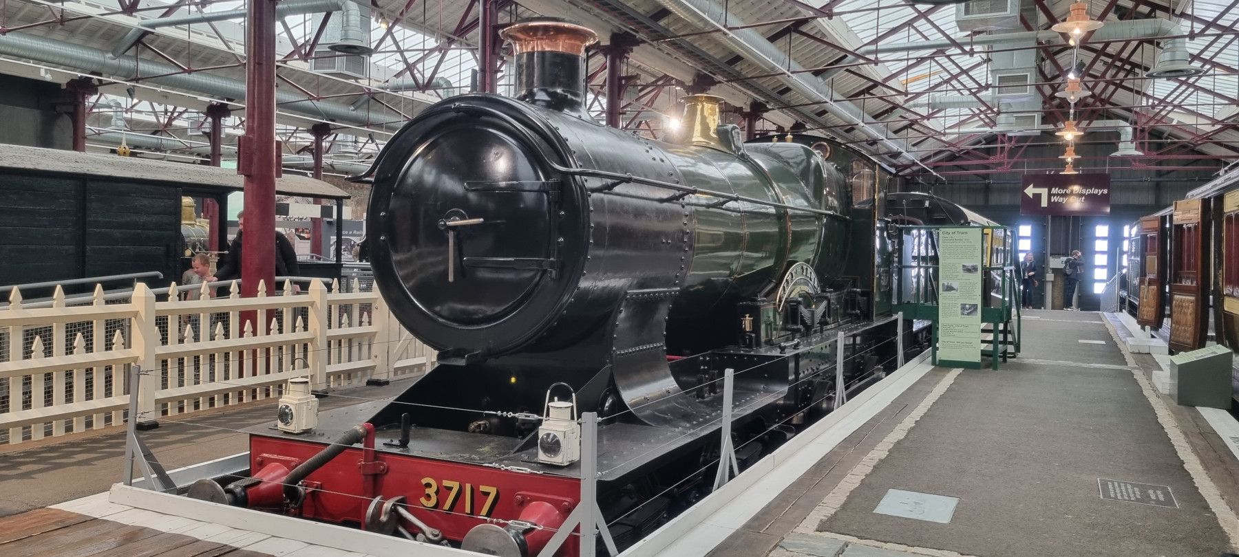 Photo of 3717 Steam at Swindon - STEAM - Museum of the Great Western ...
