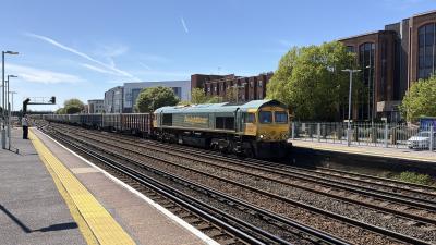 66622 at Eastleigh. &copy; Luivery