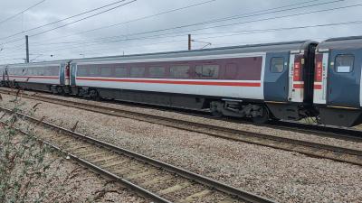 12424 coach at Peterborough. &copy; Geoff