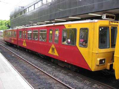 TW4084 at Tyne & Wear Metro system. &copy; Byron5574