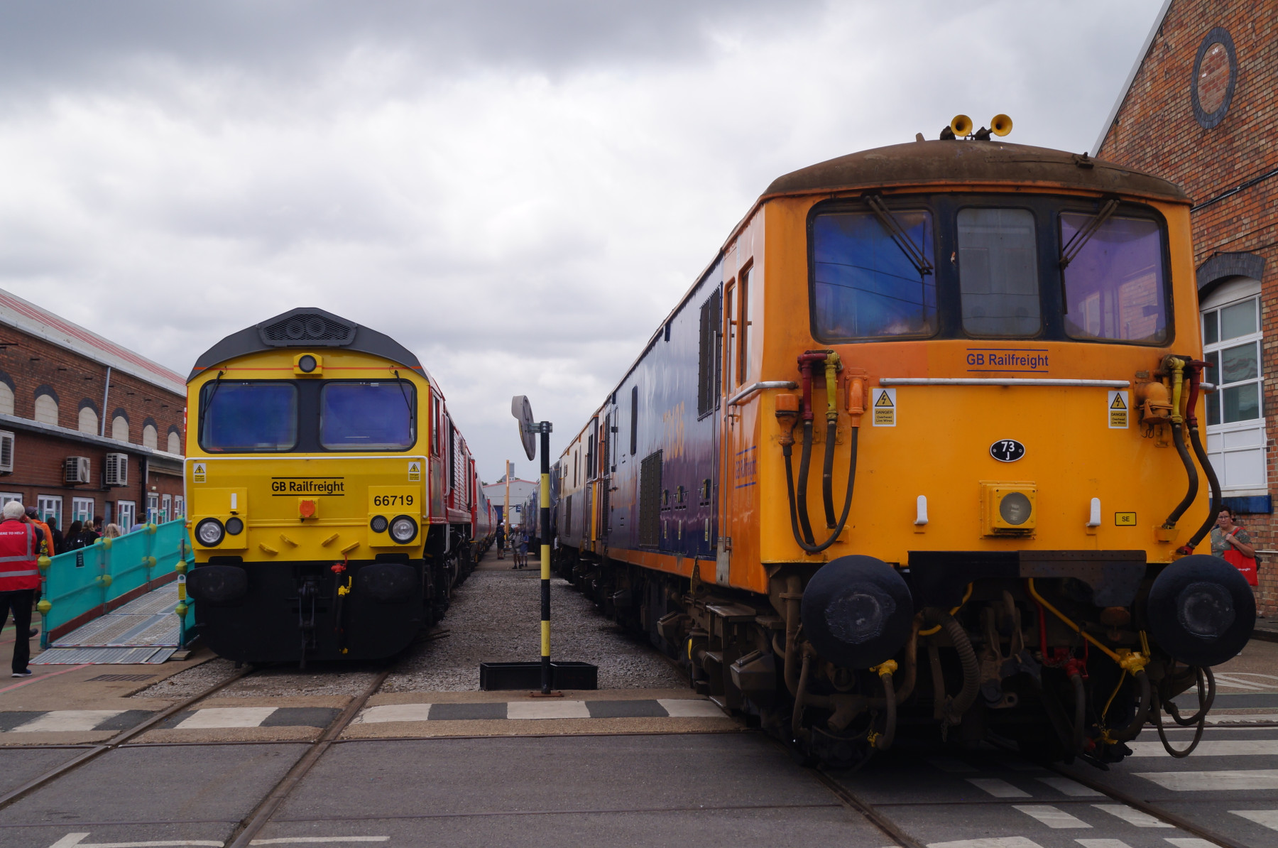 Photo of 73136 and 66719 at Derby - The Greatest Gathering 2025 ...