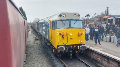 50033 at Severn Valley Railway - Kidderminster. &copy; MemberOfThePublic