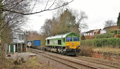 66004 at Rainford. &copy; stevexos