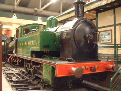 GSWR9 STEAM at Glasgow Riverside Museum. &copy; Byron5574