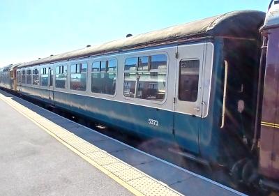 5373 coach at Wensleydale Railway. &copy; Geoff