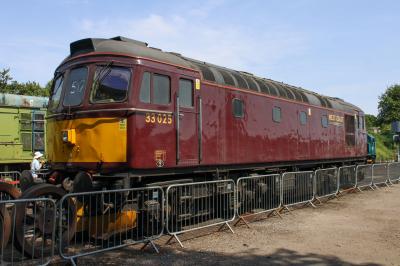 33025 at Mid Hants Railway. &copy; South Coast Trainspotter