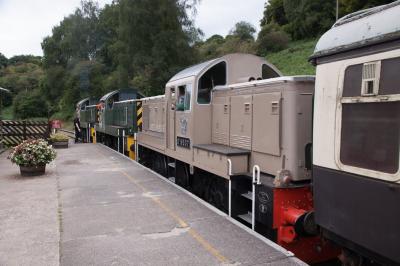 D9537,D9521,D9555 at Dean Forest Railway - Norchard. &copy; trainlogger