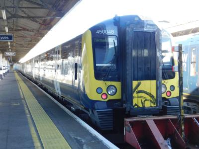 450048 at Portsmouth Harbour. &copy; Trainman5862