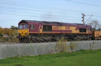 photo of 66183 at Kingsthorpe