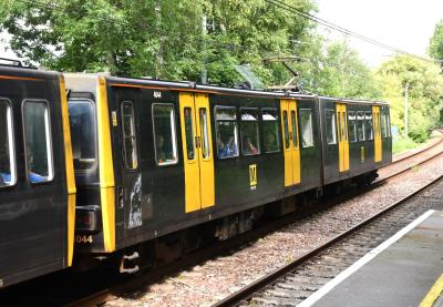 TW4044 at South Gosforth (Tyne & Wear Metro). &copy; MJM