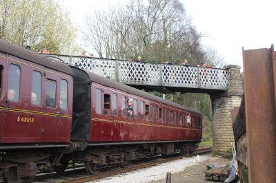 46157 coach at Keighley & Worth Valley Railway - Haworth. &copy; ConnorsRailPhotography