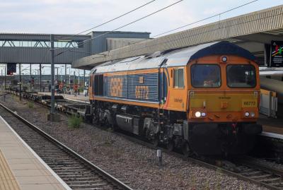 66772 at Peterborough. &copy; South Coast Trainspotter