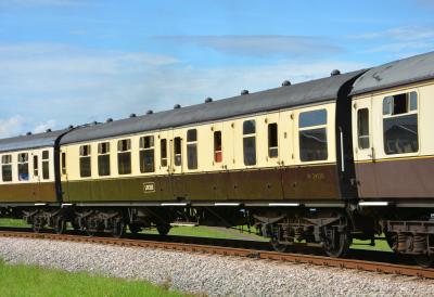 34550 coach at Dartmouth Steam Railway - Waterside. &copy; AJax