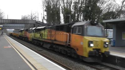 70813 at Keynsham. &copy; JM-Freightliner