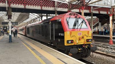 67012 at Crewe. &copy; Luivery