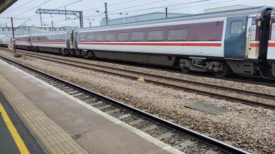 11318 coach at Peterborough. &copy; Geoff