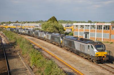 68010,68013,68014,68015,68012,68011 at Eastleigh Campbell Road. &copy; Zain