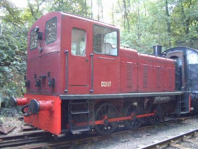 D2117 at Lakeside & Haverthwaite Railway. &copy; Byron5574