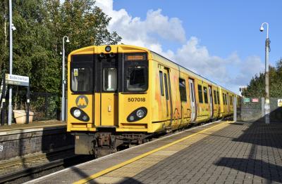 507018 at Bootle Oriel Road. &copy; Brodie