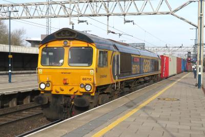 66710 at Stafford. &copy; Geoff