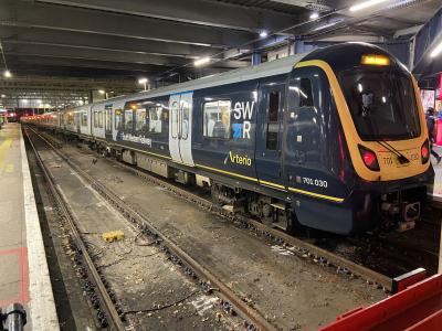 701030 at London Waterloo. &copy; Pistolpete008