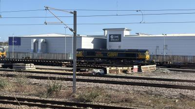 66703 at Peterborough GBRf depot. &copy; Luivery
