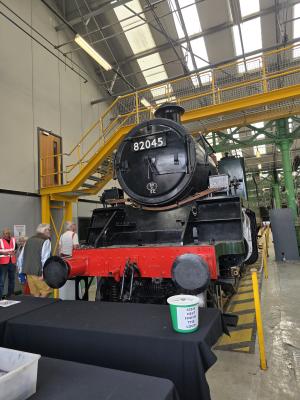 82045 steam at Derby - The Greatest Gathering 2025. &copy; MikeMOL