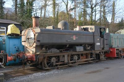 5786 steam at South Devon Railway - Buckfastleigh. &copy; AJax