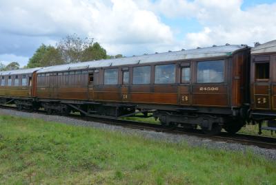 LNER24506 coach at Severn Valley Railway - Rifle Range. &copy; AJax