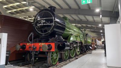 251 steam at Locomotion, Shildon. &copy; Harry Bennellick