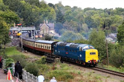 55009 at Severn Valley Railway - Highley. &copy; stevexos