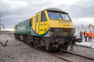 90042 at Crewe Basford Hall. &copy; Shotts