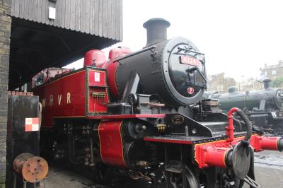 41241 steam at Keighley & Worth Valley Railway - Haworth depot. &copy; ConnorsRailPhotography