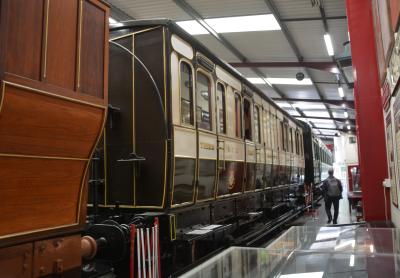 GCR176 coach at Keighley & Worth Valley Railway - Ingrow. &copy; AJax