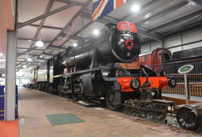 48773 steam at Severn Valley Railway - Highley Engine House. &copy; AJax