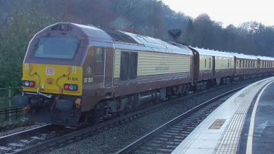 67024 at Bath Spa. &copy; JM-Freightliner