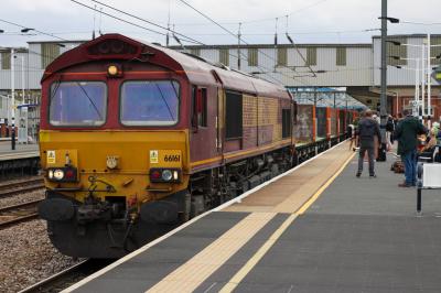 66161 at Peterborough. &copy; South Coast Trainspotter