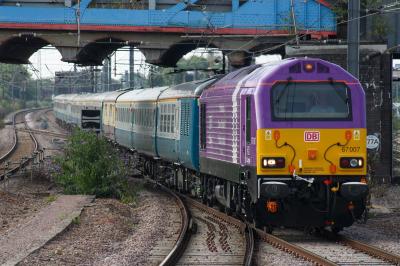 67007 at Peterborough. &copy; South Coast Trainspotter