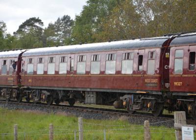 4973 coach at Severn Valley Railway - Rifle Range. &copy; AJax