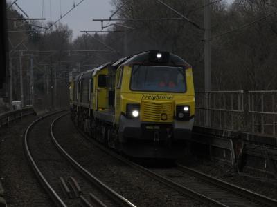 photo of 70017 at Wilmslow