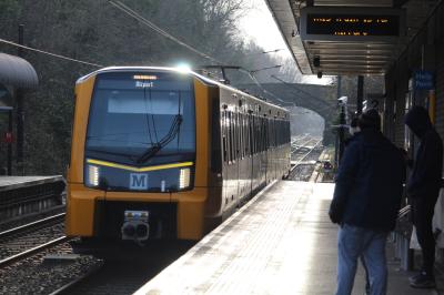 555011 at South Gosforth (Tyne & Wear Metro). &copy; ConnorsRailPhotography