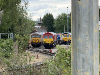 66039,69003,66784 at Longport Electro-Motive Diesel Works. &copy; Luivery