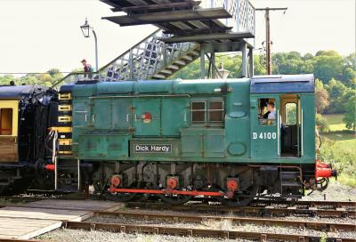 D4100 at Severn Valley Railway - Highley. &copy; stevexos