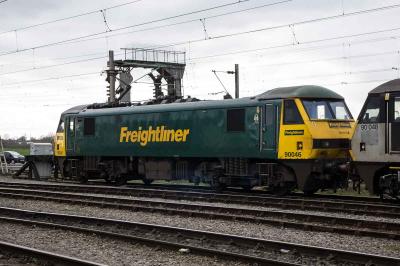 90046 at Crewe Basford Hall. &copy; Shotts