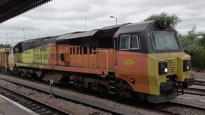 70817 at Westbury. &copy; JM-Freightliner