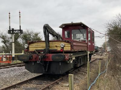 DR98504 at Swindon & Cricklade Railway. &copy; Pistolpete008