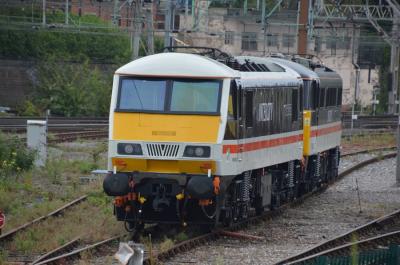 90002 at Crewe TMD. &copy; Kempydak