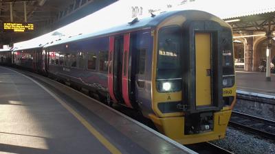 158960 at Bristol Temple Meads. &copy; JM-Freightliner