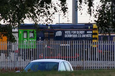 08756 at Derby RTC. &copy; South Coast Trainspotter