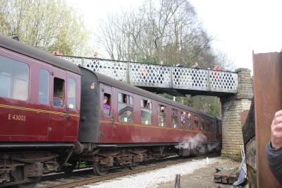 4467 coach at Keighley & Worth Valley Railway - Haworth. &copy; ConnorsRailPhotography